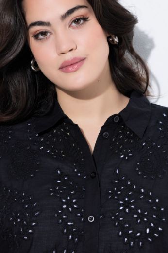 Plus size veliki brojevi Bluza s  ukrasnim vezom za punije