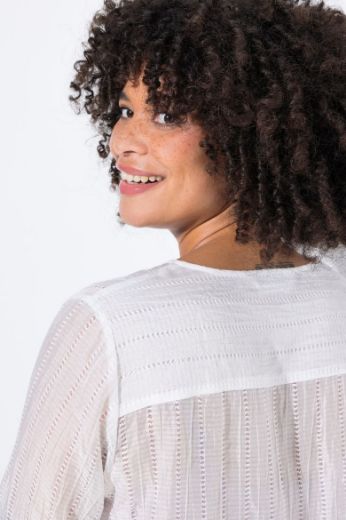 Plus size veliki brojevi Bluza od prozračne tkanine za punije