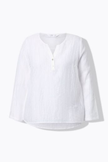Plus size veliki brojevi Bluza od prozračne tkanine za punije