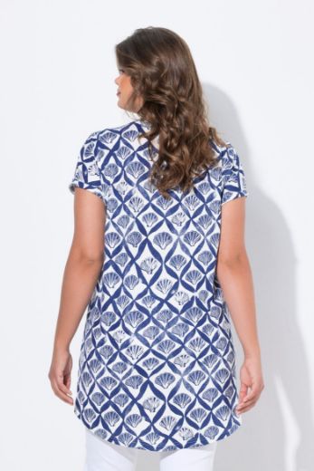 Plus size veliki brojevi Majica kratkih rukava okruglog ovratnika za punije