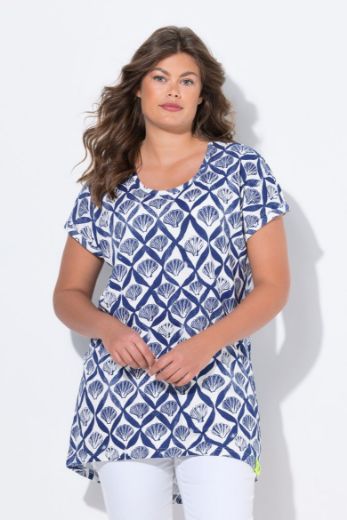 Plus size veliki brojevi Majica kratkih rukava okruglog ovratnika za punije