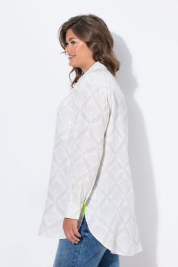 Plus size veliki brojevi Bluza dugih rukava dužeg kroja za punije