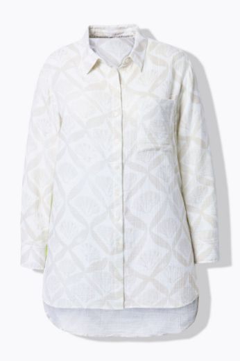 Plus size veliki brojevi Bluza dugih rukava dužeg kroja za punije