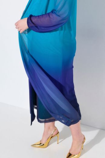 Plus size veliki brojevi Jakna mrežasta za punije