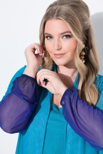 Plus size veliki brojevi Jakna mrežasta za punije