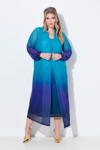 Plus size veliki brojevi Jakna mrežasta za punije