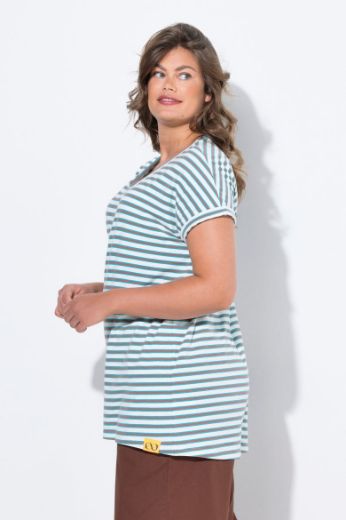 Plus size veliki brojevi Majica kratkih rukava okruglog ovratnika za punije