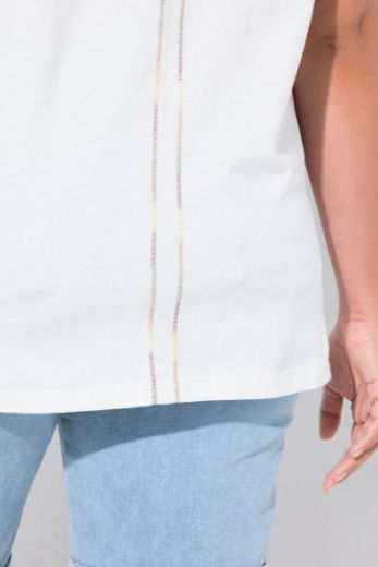 Plus size veliki brojevi Majica kratkih rukava okruglog ovratnika za punije
