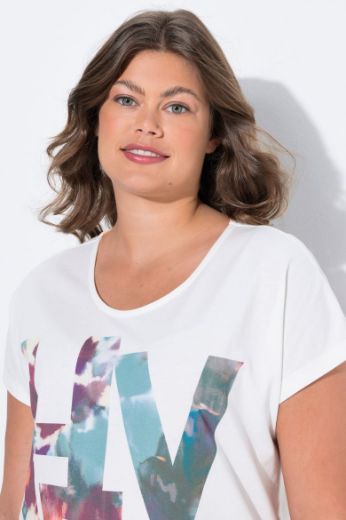 Plus size veliki brojevi Majica kratkih rukava okruglog ovratnika za punije