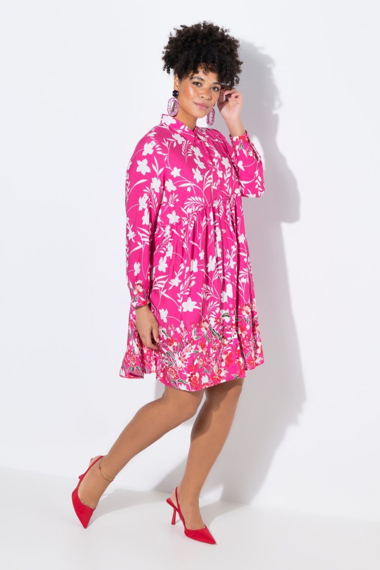 Plus size veliki brojevi Bluza cvjetnog uzorka za punije