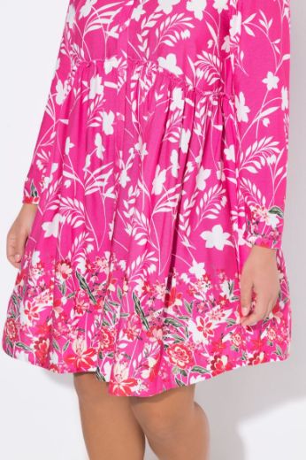 Plus size veliki brojevi Bluza cvjetnog uzorka za punije