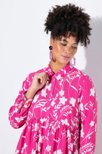 Plus size veliki brojevi Bluza cvjetnog uzorka za punije