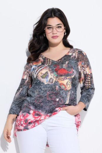 Plus size veliki brojevi Majica kratkih rukava za punije
