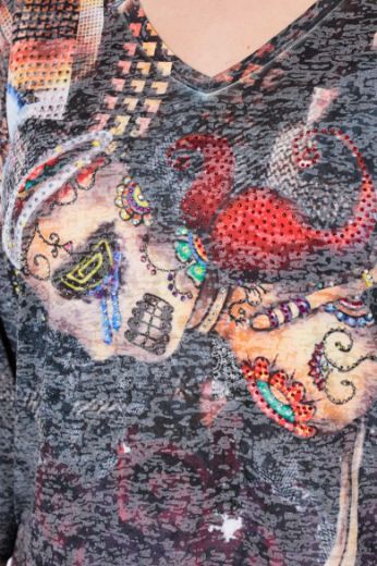 Plus size veliki brojevi Majica kratkih rukava za punije