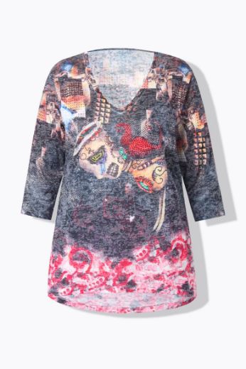 Plus size veliki brojevi Majica kratkih rukava za punije