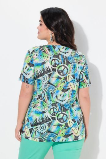 Plus size veliki brojevi Majica kratkih rukava za punije
