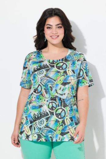 Plus size veliki brojevi Majica kratkih rukava za punije