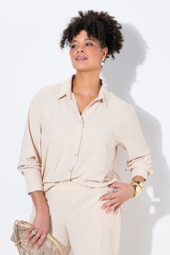 Plus size veliki brojevi Bluza s dodatkom ukrasnih kamenčića za punije