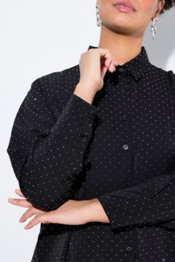 Plus size veliki brojevi Bluza s dodatkom ukrasnih kamenčića za punije