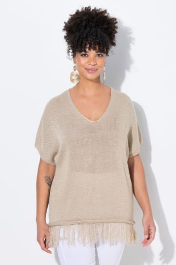 Plus size veliki brojevi Majica dugih rukava pletena za punije