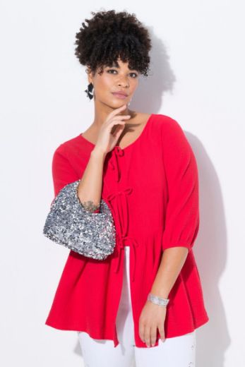 Plus size veliki brojevi Bluza od musina za punije