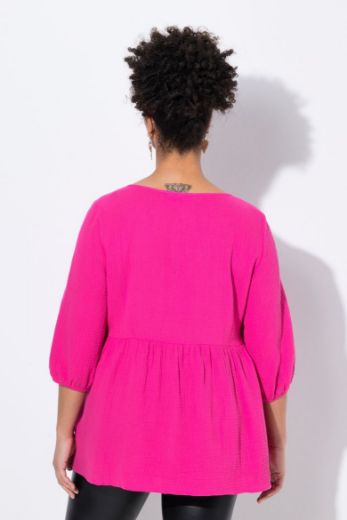 Plus size veliki brojevi Bluza od musina za punije