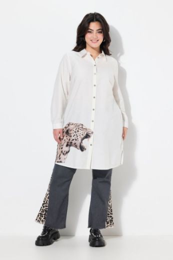 Plus size veliki brojevi Bluza s leopard uzorkom za punije
