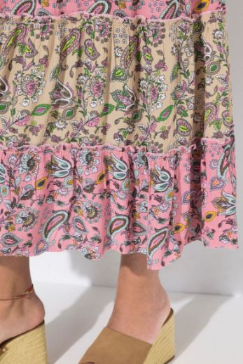 Plus size veliki brojevi Prsluk s cvjetnim vezom za punije