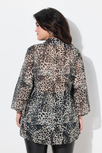 Plus size veliki brojevi Bluza s leopard uzorkom za punije