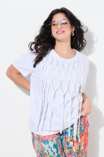 Plus size veliki brojevi Majica kratkih rukava za punije