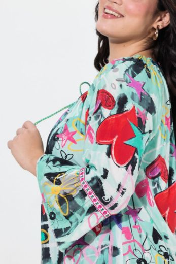 Plus size veliki brojevi Bluza s printom za punije