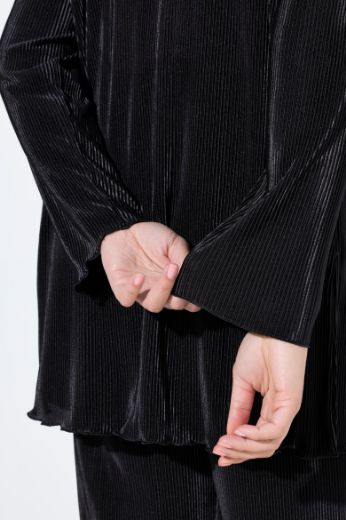 Plus size veliki brojevi Bluza plisirana za punije