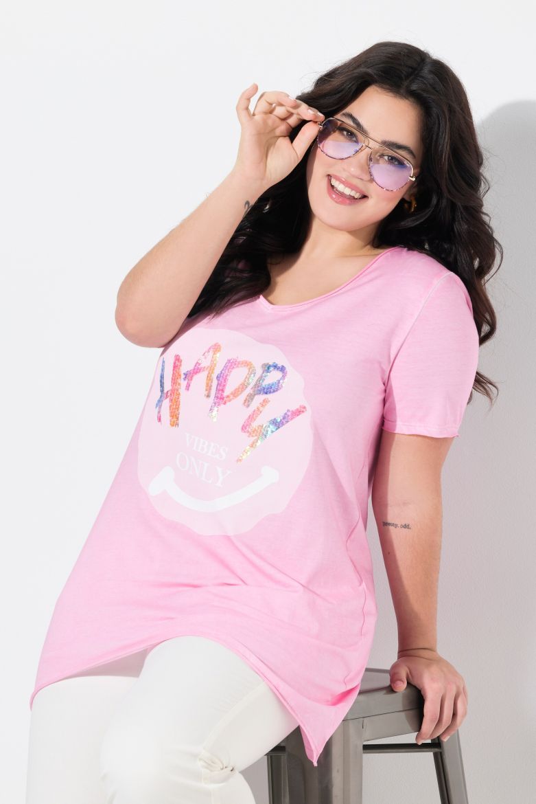 Plus size veliki brojevi Majica kratkih rukava za punije
