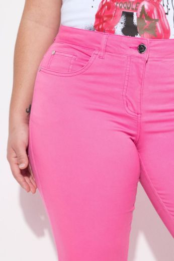 Plus size veliki brojevi Traperice širokih nogavica za punije