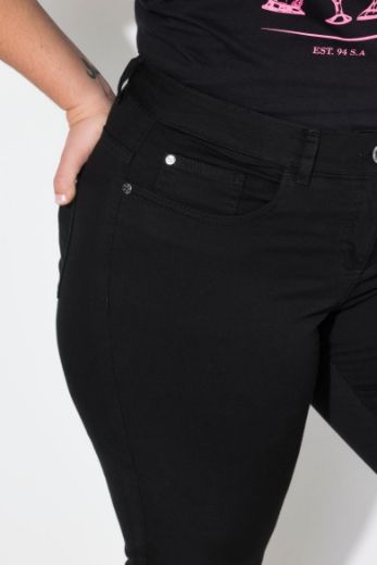 Plus size veliki brojevi Traperice širokih nogavica za punije