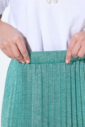 Plus size veliki brojevi Suknja plisirana sa šljokicama za punije