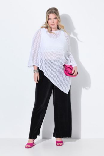 Plus size veliki brojevi Pončo svjetlucavog uzorka za punije