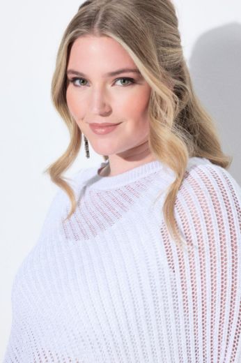 Plus size veliki brojevi Pončo svjetlucavog uzorka za punije