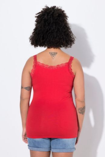 Plus size veliki brojevi Top s čipkastim detaljima za punije