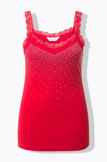 Plus size veliki brojevi Top s čipkastim detaljima za punije