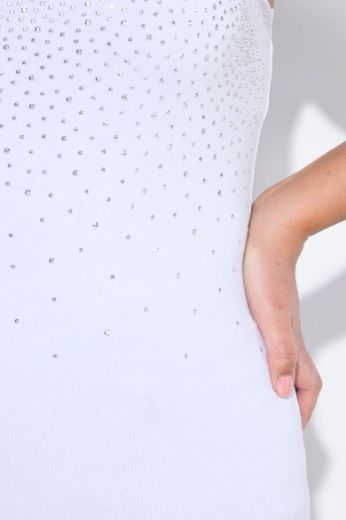 Plus size veliki brojevi Top s čipkastim detaljima za punije