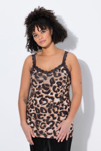 Plus size veliki brojevi Top s čipkastim detaljima za punije