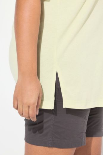 Plus size veliki brojevi Majica V izrez Basic za punije