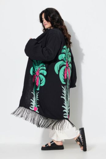 Plus size veliki brojevi Kimono s resama za punije