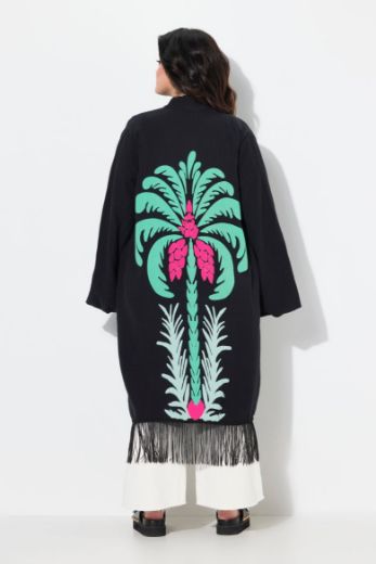 Plus size veliki brojevi Kimono s resama za punije