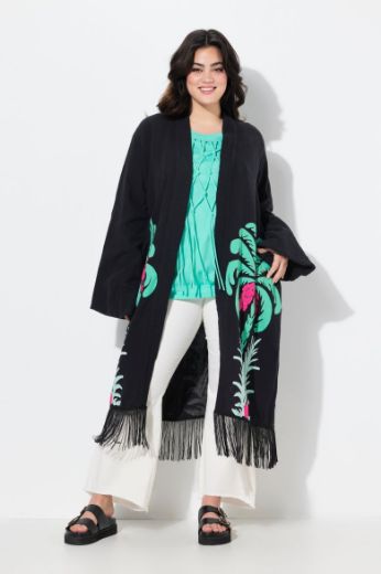 Plus size veliki brojevi Kimono s resama za punije