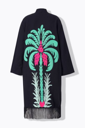 Plus size veliki brojevi Kimono s resama za punije