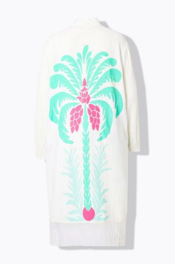 Plus size veliki brojevi Kimono s resama za punije