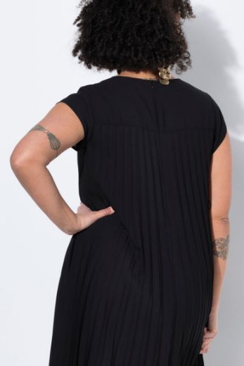 Plus size veliki brojevi Haljina plisirana za punije