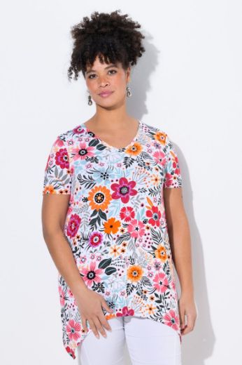 Plus size veliki brojevi Košulja cvjetnog uzorka za punije